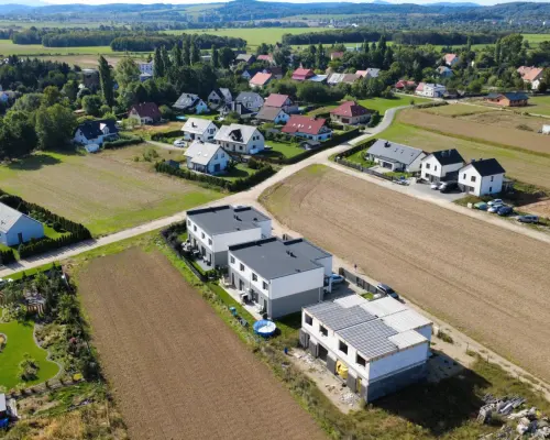 Bliźniak z widokiem na góry