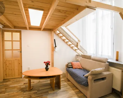 71m2 parter, 3 pokoje z antresolami