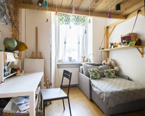 71m2 parter, 3 pokoje z antresolami