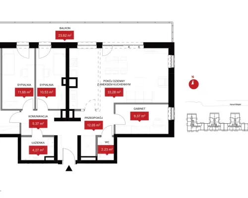 Apartament 5-pokojowy z WIDOKIEM NA RZEKĘ!