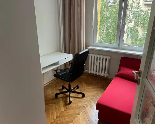 Wynajmę 3 osobne pokoje, balkon, Śródmieście