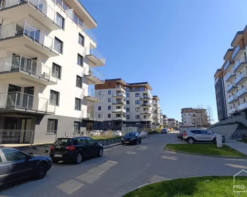 Kawalerka z balkonem w nowym budownictwie