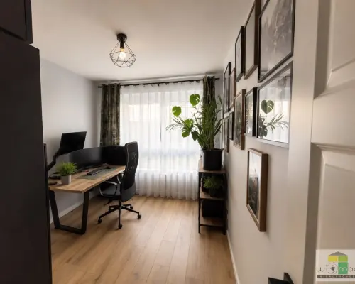 Biuro Wombat Nieruchomości prezentuje na sprzedaż przestronne 3 pokojowe mieszkanie o powierzchni 54 m² z prywatnym ogrode
