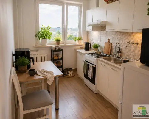 WOMBAT NIERUCHOMOŚCI  oferuje do  wynajmu  w pełni rozkładowe    mieszkanie 2-pokojowe   /  42 m²/ położone na  9. piętrze