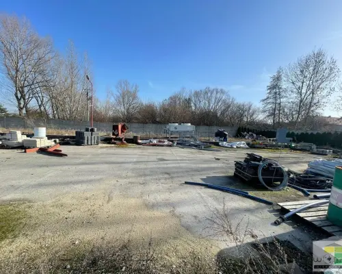Utwardzony plac/działka z możliwością budowy hali!