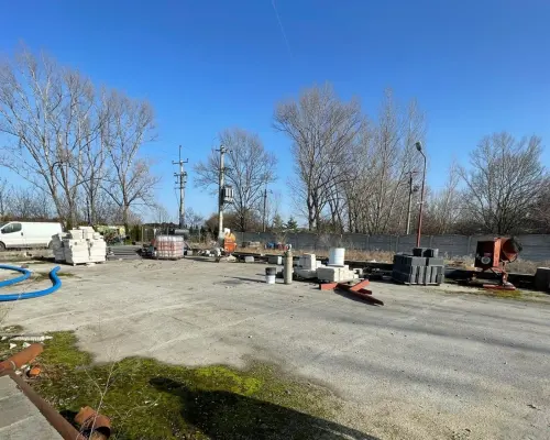 Utwardzony plac/działka z możliwością budowy hali!