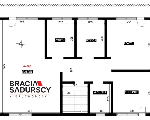 budynek| 409,95 m² |  działka 1056 m² | inwestycja