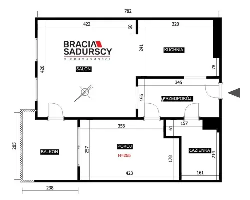2 pok| balkon| cicha okolica| Wierzyńskiego