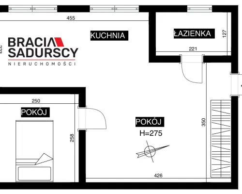 Mieszkanie 2-pokojowe w ścisłym centrum Krakowa!