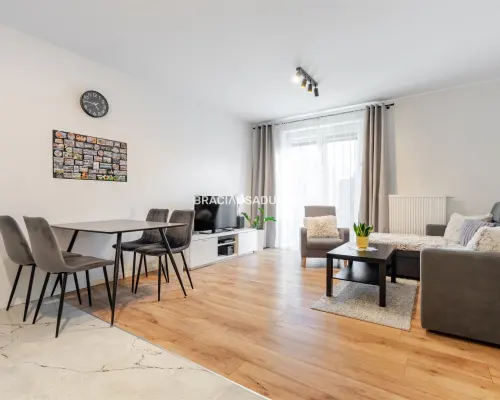 2 pokoje|46,15 m²|ogródek|garaż podziemny|2023r