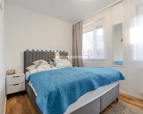2 pokoje|46,15 m²|ogródek|garaż podziemny|2023r