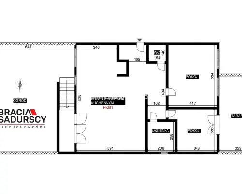 Apartament ul. Wesele 120m z Ogrodem/ 2 tarasy