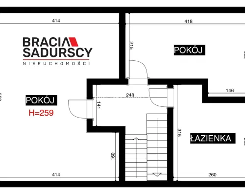 Segment z ogródkiem w wysokim standardzie