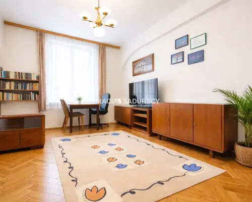 Przestronne mieszkanie w centrum Krakowa.