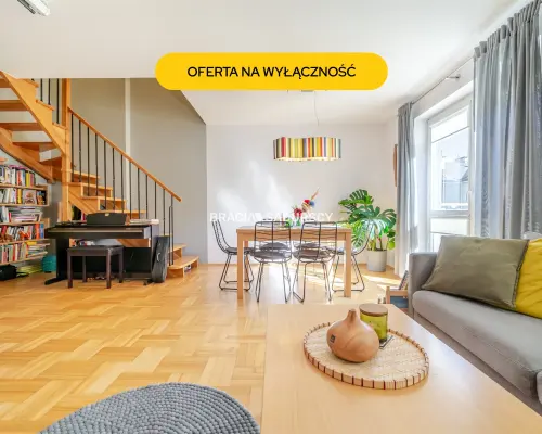 Dwupoziomowe z balkonem, komórka, garaż
