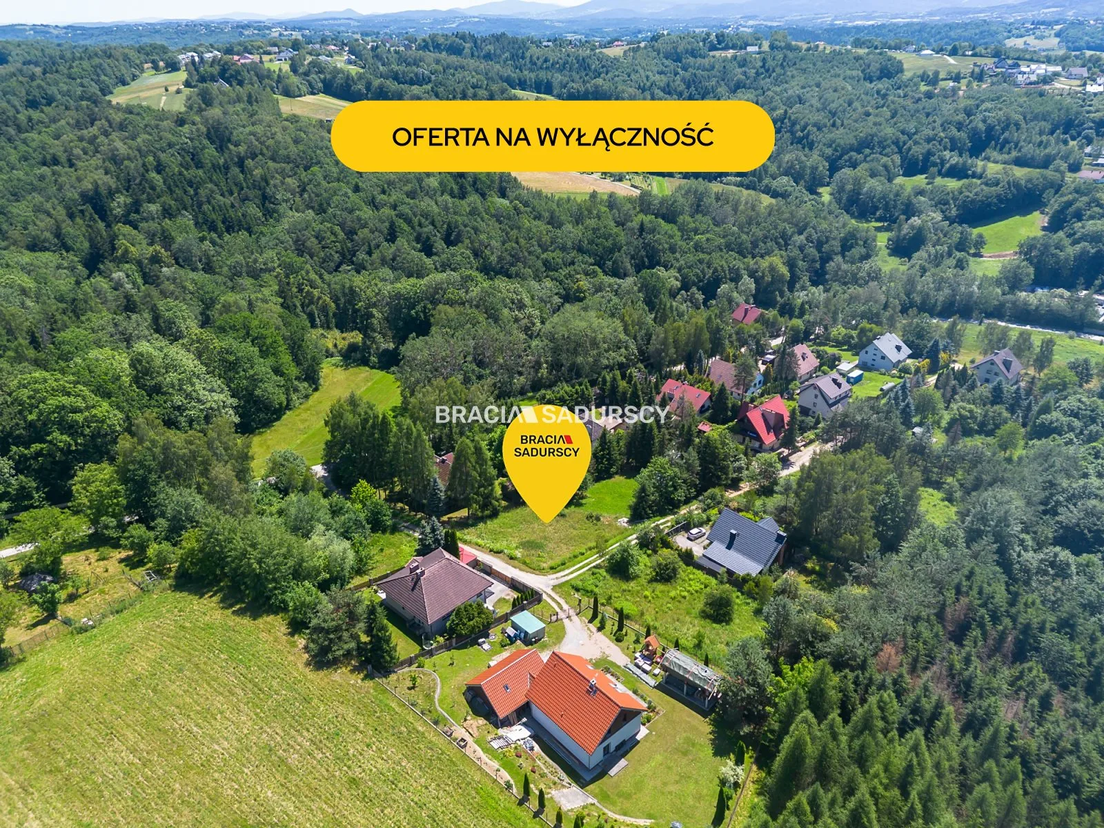 Malowicza działka w Głogoczowie