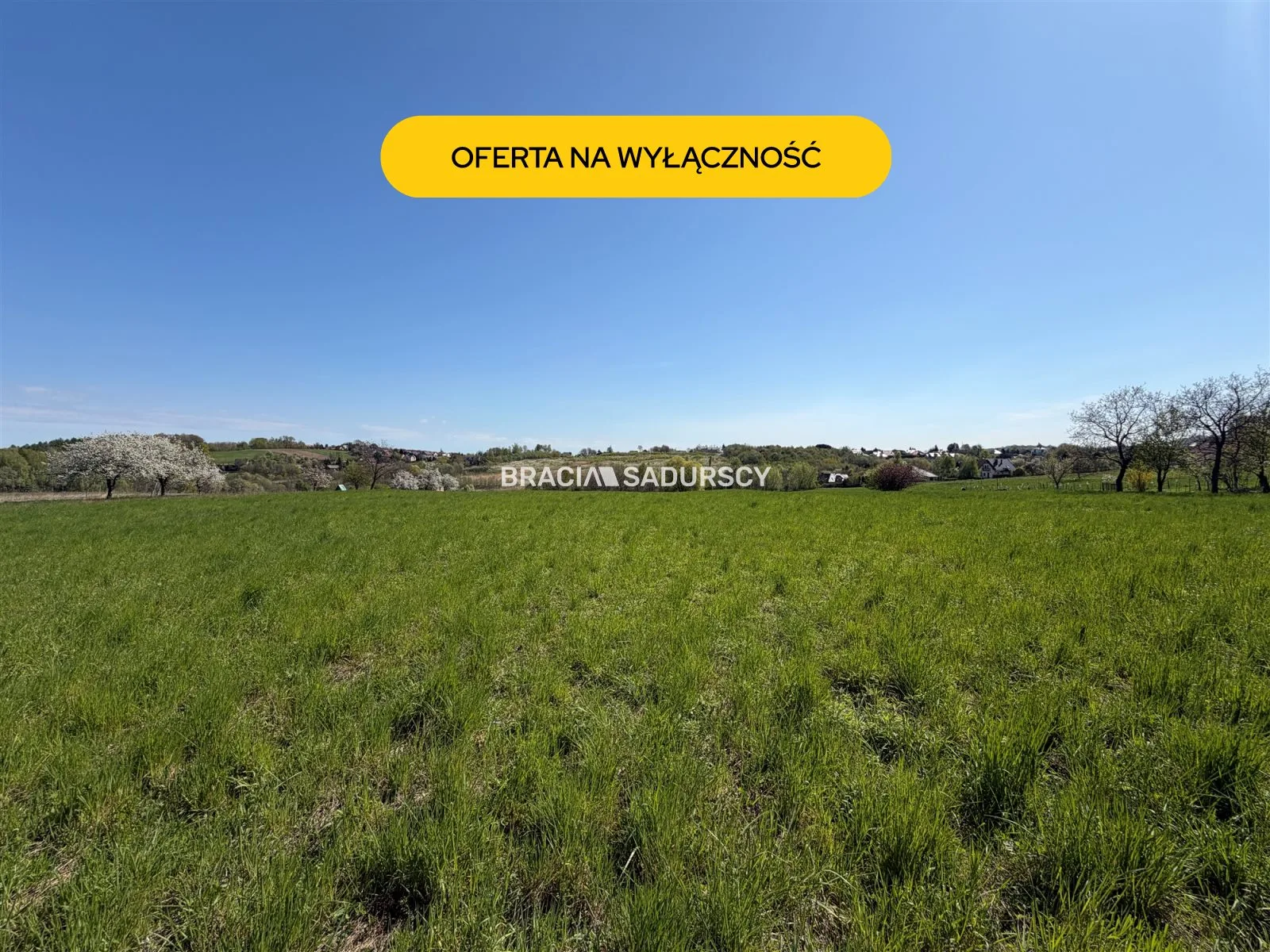 Widokowa działka rolno-budowlana 30 arów