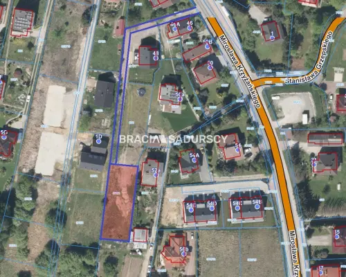 Swoszowice działka budowlana z projektem 8 ar