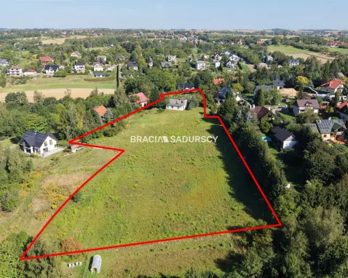 Brzozówka, gm. Zielonki 1,1ha + media