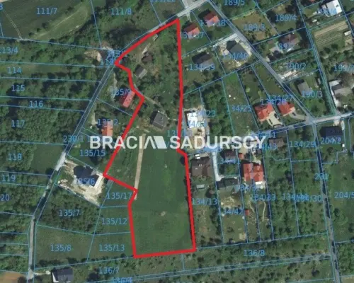 Brzozówka, gm. Zielonki 1,1ha + media