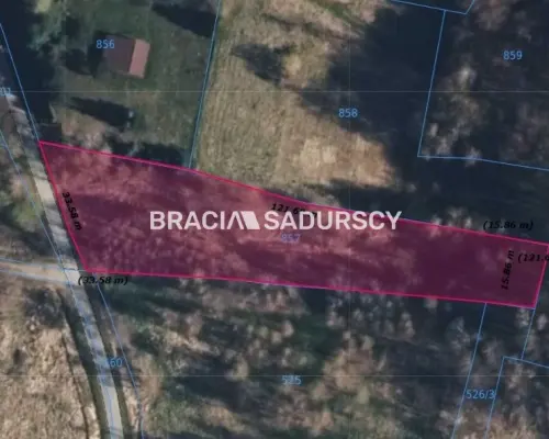 DZIAŁKA NA SPRZEDAŻ - CHRONÓW, GMINA NOWY WIŚNICZ     Cena: 125 000 zł     Powierzchnia: 25,97 ara (2 597 m²) Numer dział
