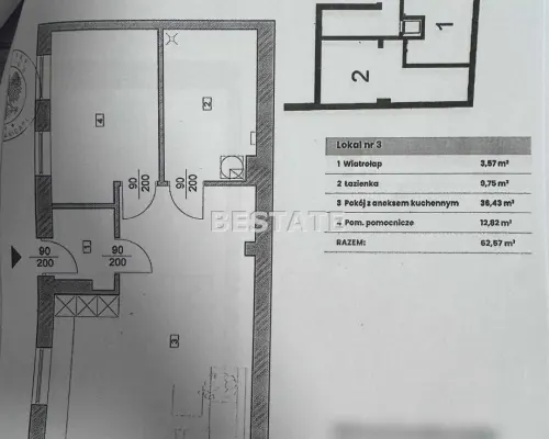 Lokal/mieszkanie, teren ogrodzony,garaż