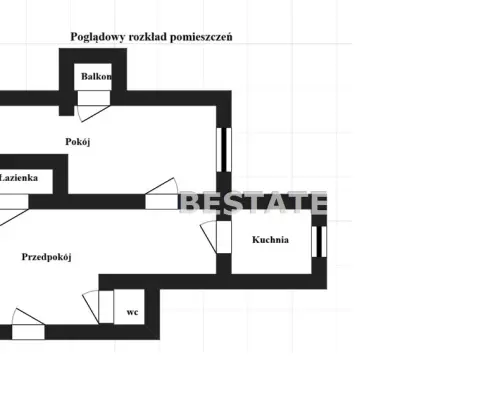 Kawalerka 38,3 m.kw wyremontowana łazienka, Piaski