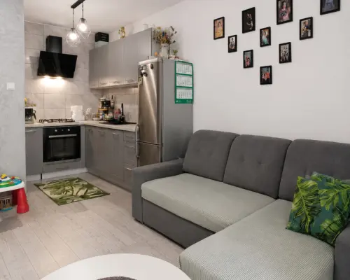 Dwupoziomowy apartament z garażem–Augustów