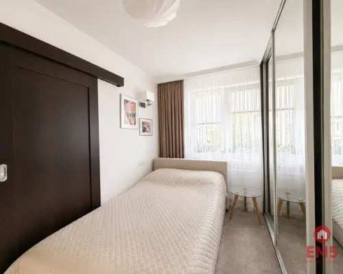 2 pokoje | 41,5 m² | 2 klimatyzacje | Balkon