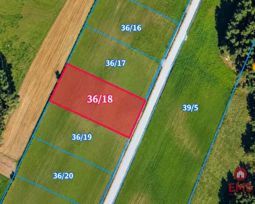 Działka 3000 m² blisko jezior i natury – Lipniak, gmina Suwałki