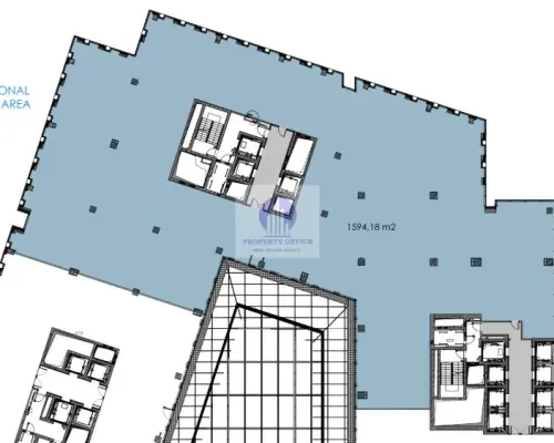 Wola: lokal biurowy o pow. 1594 m2 do wynajęcia