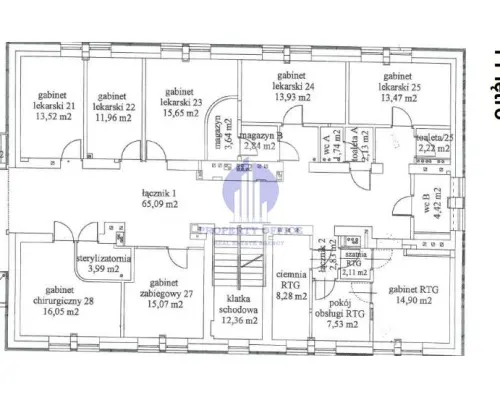 Mokotów: lokal na usługi medyczne 237,02 m2 do wynajęcia