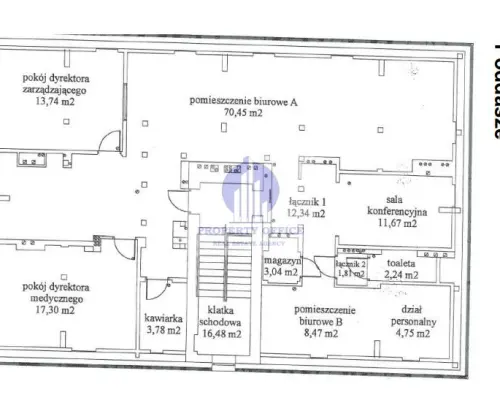 Mokotów: lokal biurowy 148,01 m2 do wynajęcia