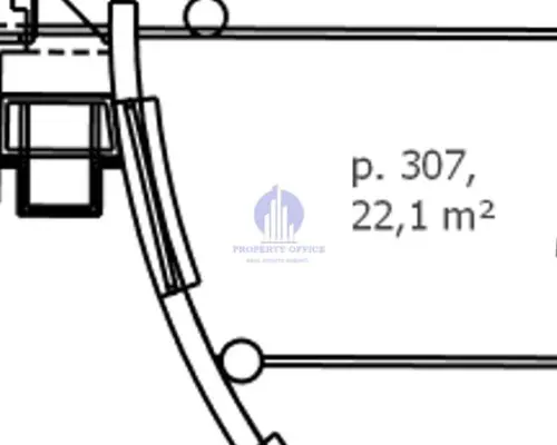 Wola: lokal biurowy 22,10m2 do wynajęcia
