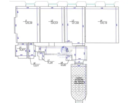 Śródmieście: biuro 130 m2 do wynajęcia