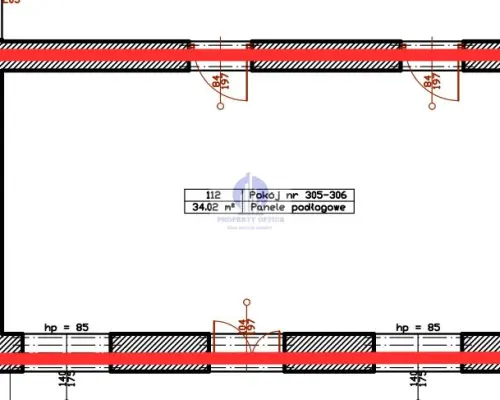 Mokotów: biuro 34,02m2 do wynajęcia
