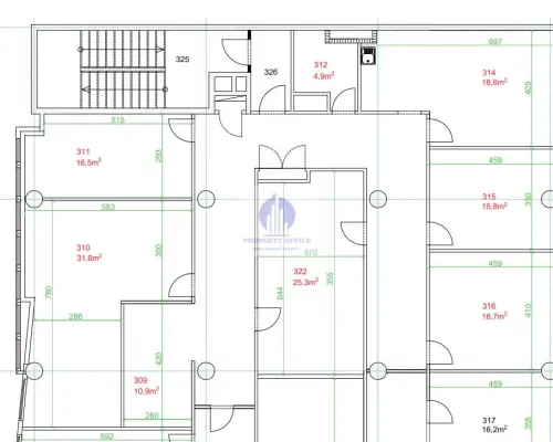 Wola: lokal biurowy 220,20m2 do wynajęcia