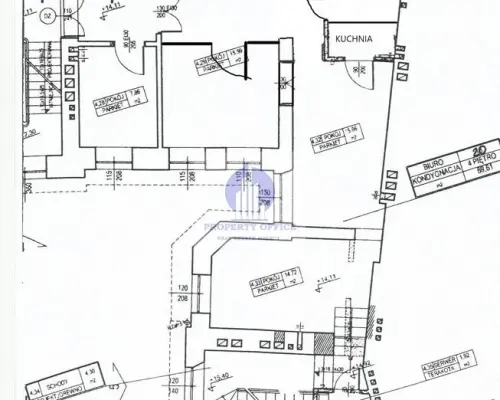 Śródmieście: lokal biurowy 164,73m2 do wynajęcia