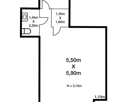Lokal 57 m² Hajnówka świetna lokalizacja