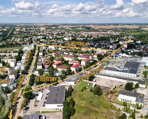 Lokal 208 m² na wynajem BEZ PROWIZJI Hajnówka