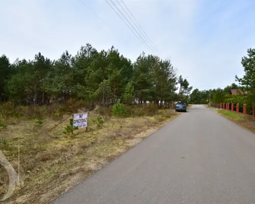 Działka budowlana 989 m² | WZ | zalew | las