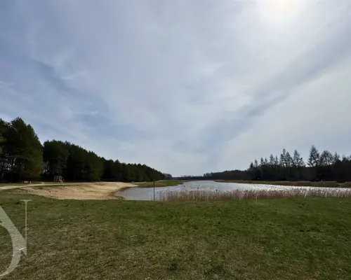 Działka budowlana 989 m² | WZ | zalew | las