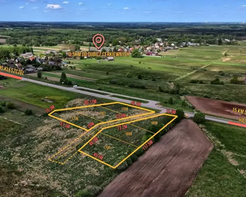Dubicze Cerkiewne WZ pod handel/usługi  DW685
