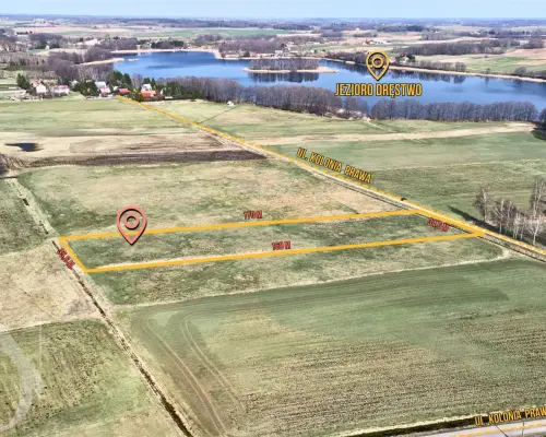 Działki 11095 m² koło Jeziora Dręstwo NOWA CENA!!!