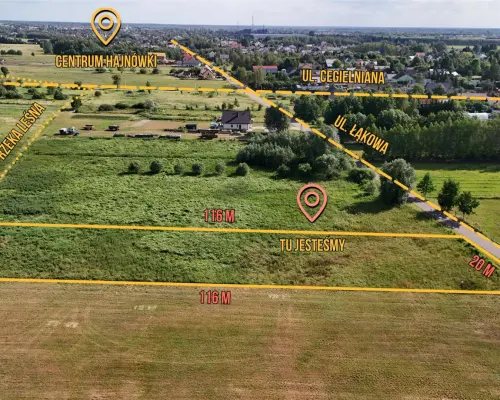 Działka z WZ przy rzece | 2414 m² | Dubiny
