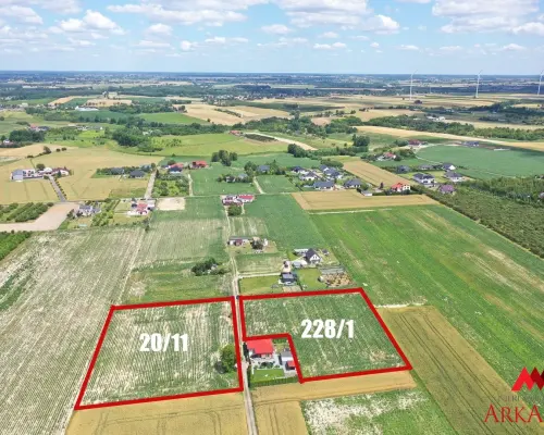 Działki budowlane z warunkami zabudowy Zarzeczewo