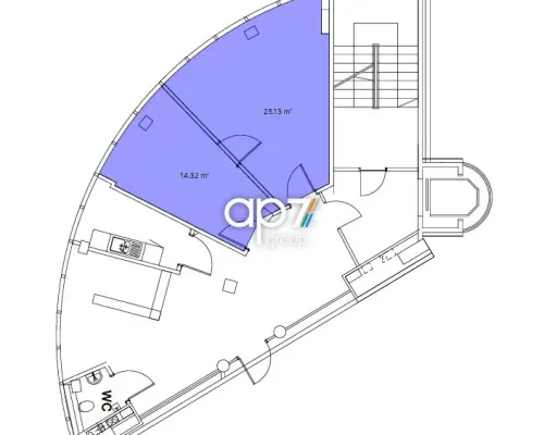 Pokój biurowy na parterze