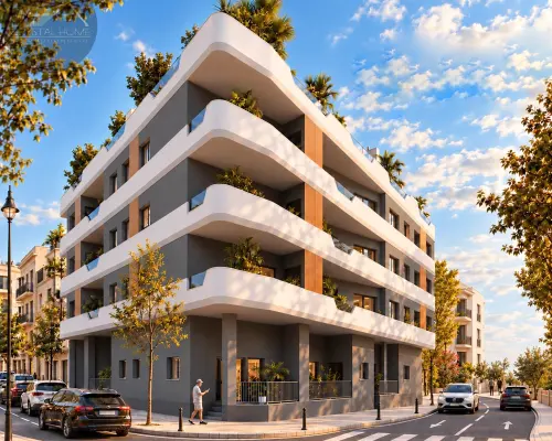 Apartamenty 800 m od plaży i portu w Santa Pola