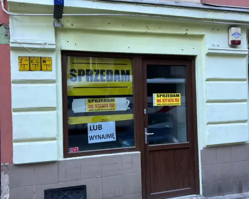 Sprzedam lokal z witryną, przy Dworcu PKP