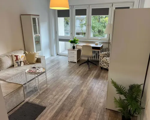 2 pok z balkonem przy Renomie, Wrocław